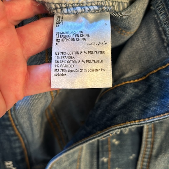 Style & Co denim short size 8 - Picture 6 of 7